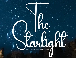 The Starlight font