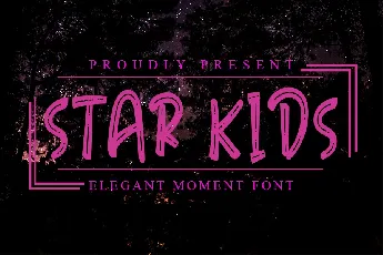 Star Kids font