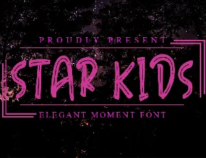 Star Kids font