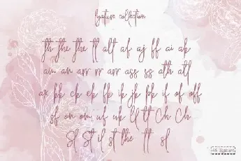 Glatang Collection Signature font