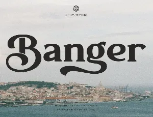 Banger DEMO font