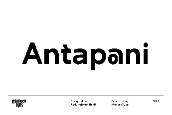 Antapani Sans Serif font