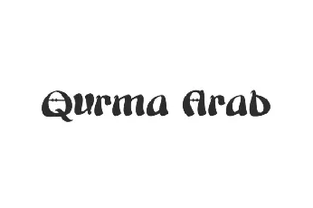 Qurma Arab font