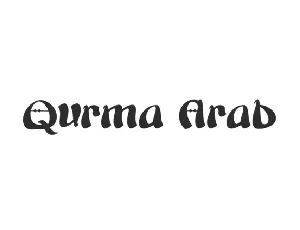 Qurma Arab font