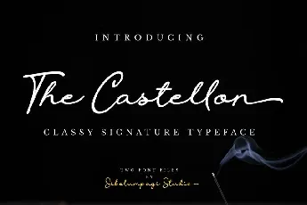 The Castellon Script font