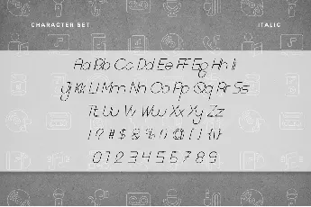 Light Cable Demo font