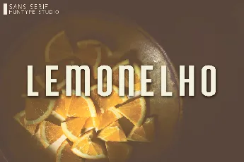 Lemonelho font