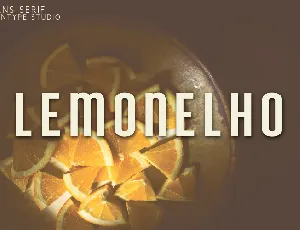 Lemonelho font