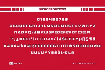 Microsport font