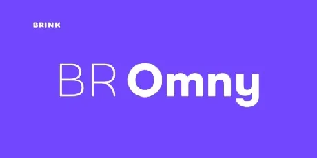 BR Omny Family font