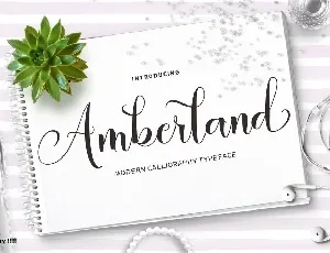 Amberland Script font