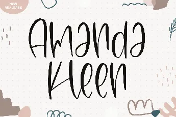 Amanda Kleen Personal Use Only font