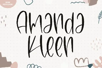 Amanda Kleen Personal Use Only font