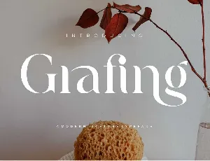 Grafing font