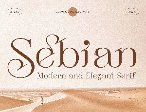 Sebian font