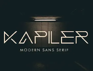 Kapiler font