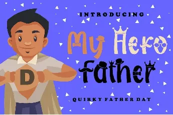 My Hero Father font