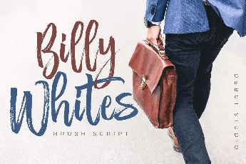 Billy Whites font