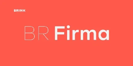 BR Firma Family font