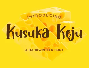 Kusuka Keju font