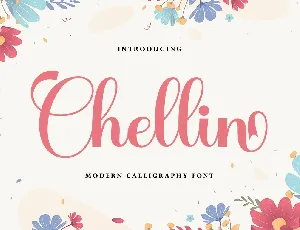 Chellin font