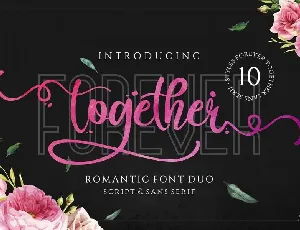 Forever Together Romantic font