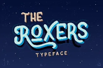 The Roxers Typeface Free font