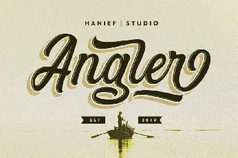 Angler Letter font