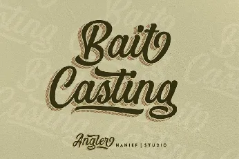 Angler Letter font