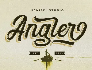 Angler Letter font