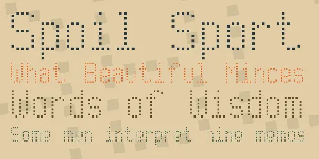 Modern Dot Digital-7 font