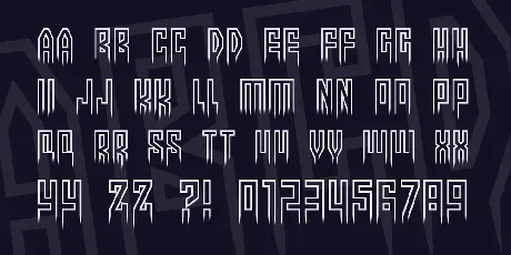 More than human font