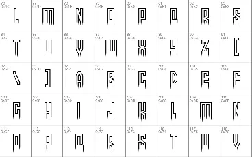 More than human font