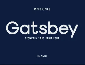 Gatsbey font