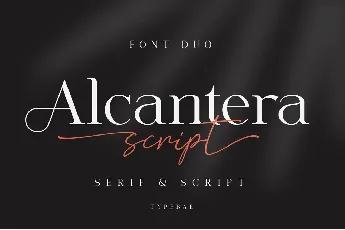 Alcantera Duo font