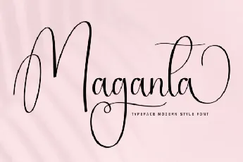 Maganta font