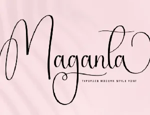 Maganta font