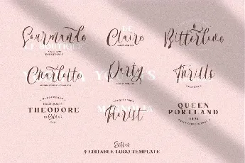 The Bordellia Duo font