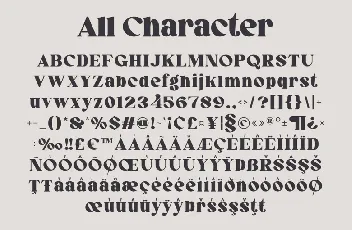 Agior font