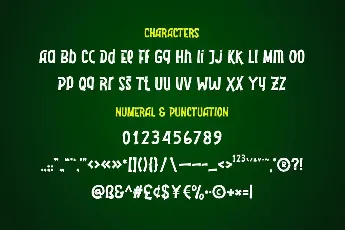 Backeth font