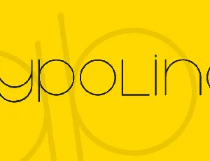 Typolino font