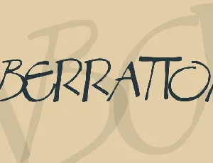 Aberration font