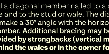 Tenon Family font