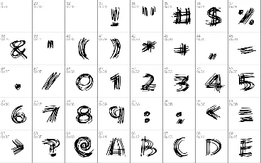 Scribble Lines font