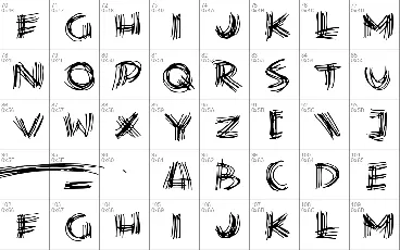 Scribble Lines font