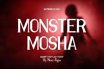 Monster Mosha font