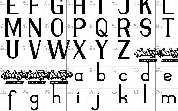 Monster Mosha font