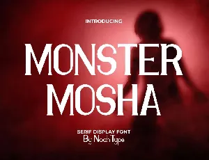 Monster Mosha font