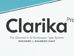 Clarika Pro font