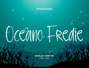 Oceano Fredie font